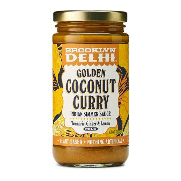 Brooklyn Delhi Golden Coconut Curry, India Simmer Sauce hero