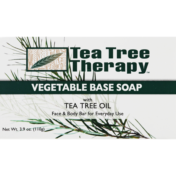 Body Lotions & Soap Tea Tree Therapy Soap, Vegetable Base, with Tea Tree Oil hero