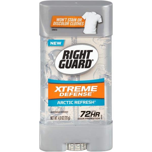 Deodorants Right Guard Xtreme Defense Antiperspirant Deodorant Gel, Arctic Refresh hero