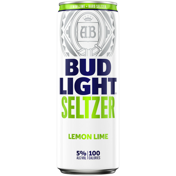 Soft Drinks Bud Light Hard Seltzer Lemon Lime, Can hero