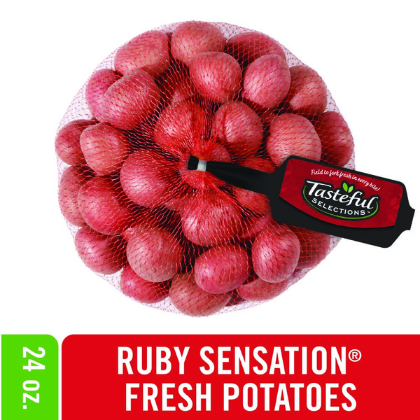 Fresh Vegetables Tasteful Selections Ruby Sensation 1-Bite Baby Potatoes hero