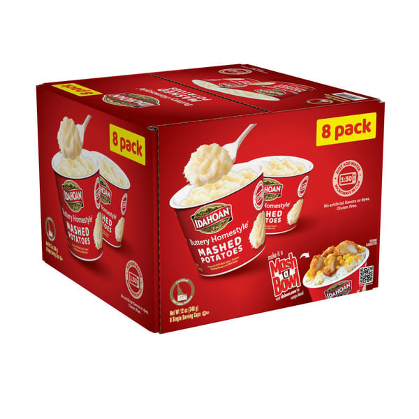 Instant Foods Idahoan® Buttery Homestyle® Mashed Potatoes Cups hero