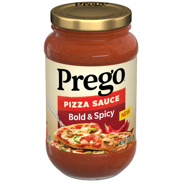 Pasta Sauce Prego Bold and Spicy Pizza Sauce hero