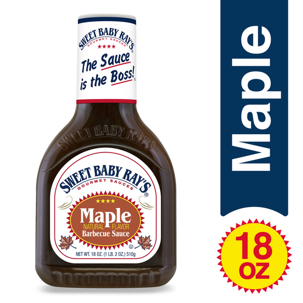 Spices & Seasonings Sweet Baby Ray's Barbecue Sauce, Maple hero