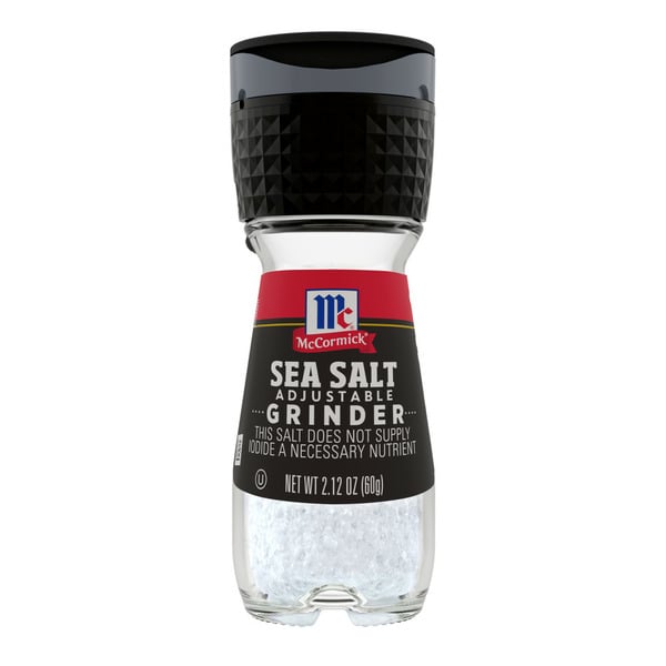 Spices & Seasonings McCormick® Sea Salt Grinder hero