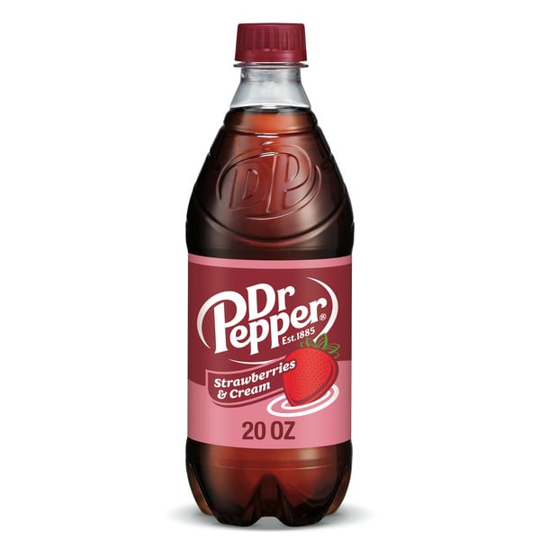 Soft Drinks Dr Pepper Strawberries and Cream Soda hero