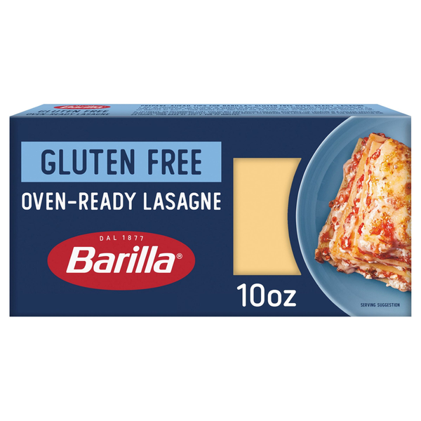 Dry Pasta Barilla Gluten Free Oven-Ready Lasagne Pasta hero