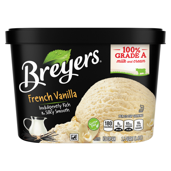 Ice Cream, Novelties & Ice Breyers Classics Ice Cream French Vanilla hero