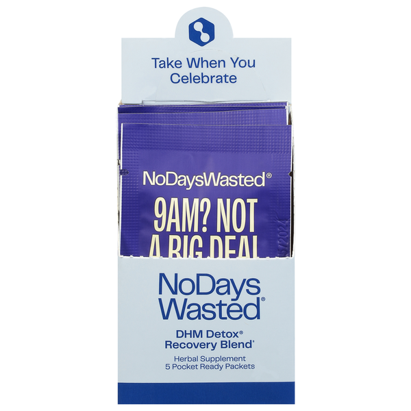 No Days Wasted Recovery Blend, Packets hero