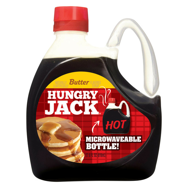 Honeys, Syrups & Nectars Hungry Jack Butter Flavored Pancake Syrup hero