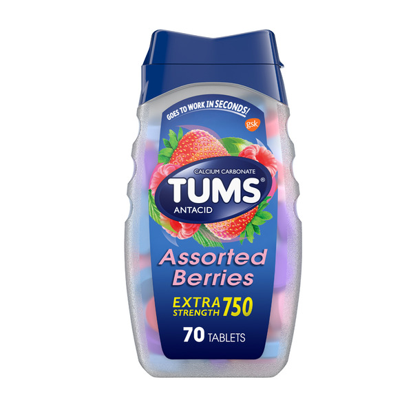 Vitamins & Supplements TUMS Chewable Antacid Tablets hero