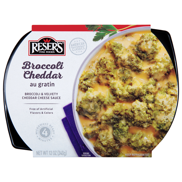 Prepared Meals & Sides Reser's Fine Foods Broccoli Cheddar Au Gratin hero