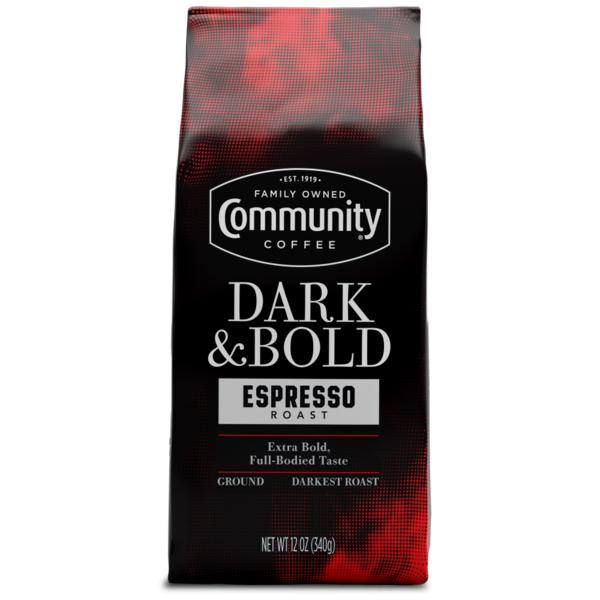 Coffee Community Coffee Dark & Bold Espresso Roast Ground Coffee hero