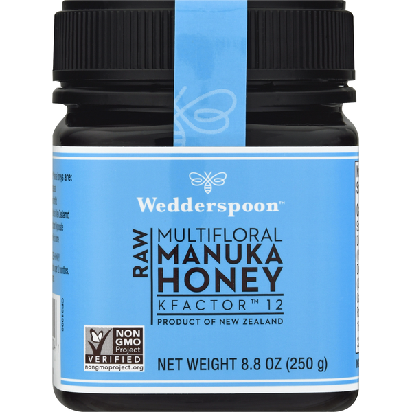 Dietary Supplements Wedderspoon Manuka Honey, Raw, Multifloral, Kfactor 12 hero