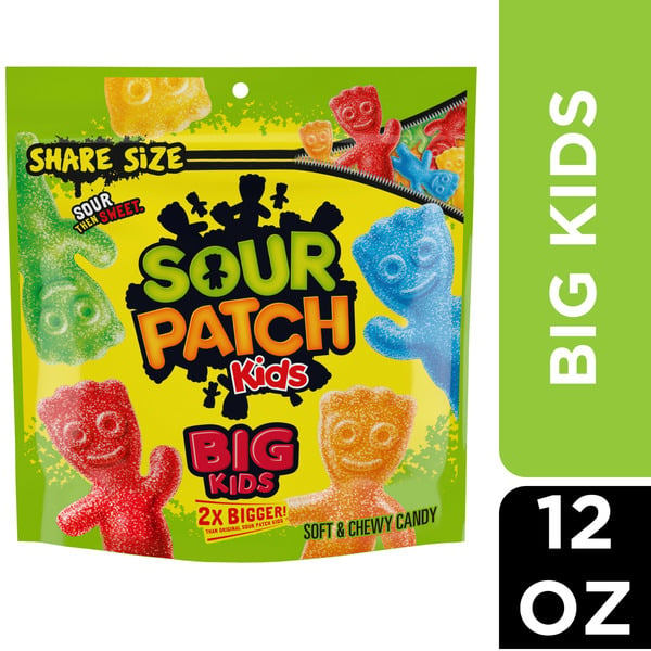 Candy & Chocolate Sour Patch Kids Big Kids Soft And Chewy Candy hero