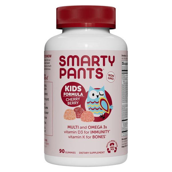 Baby First Aid & Vitamins SmartyPants Kids Formula, Gummies, Cherry Berry hero