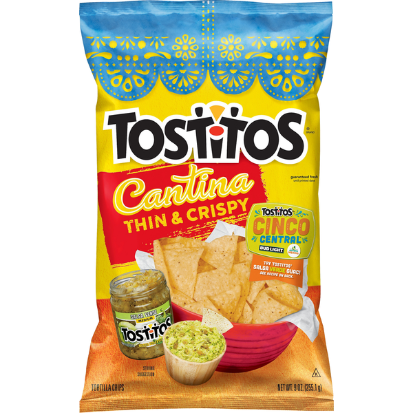 Chips & Pretzels Tostitos Tortilla Chips, Cantina hero