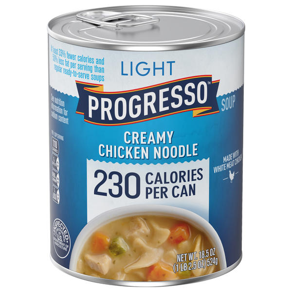 Soup, Broth & Bouillon Progresso Soup, Creamy Chicken Noodle hero