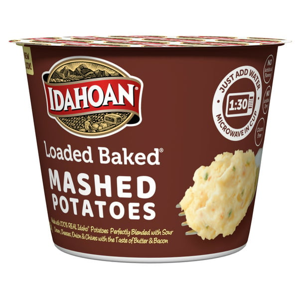 Instant Foods Idahoan® Loaded Baked® Mashed Potatoes Cup hero