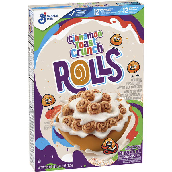 Cinnamon Toast Crunch Rolls Breakfast Cereal hero