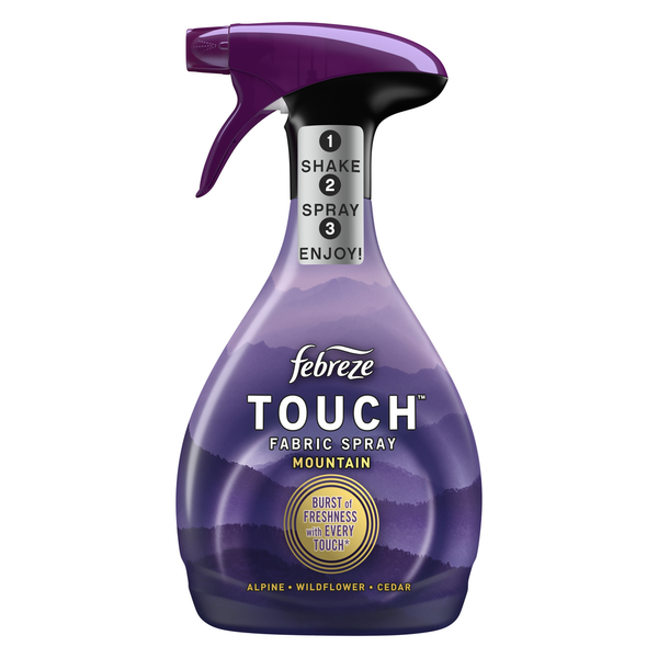 Febreze Touch Fabric Spray Mountain hero