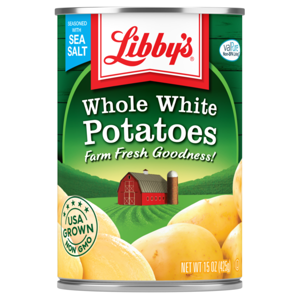 Canned & Jarred Vegetables Libby's Potatoes, White, Whole hero