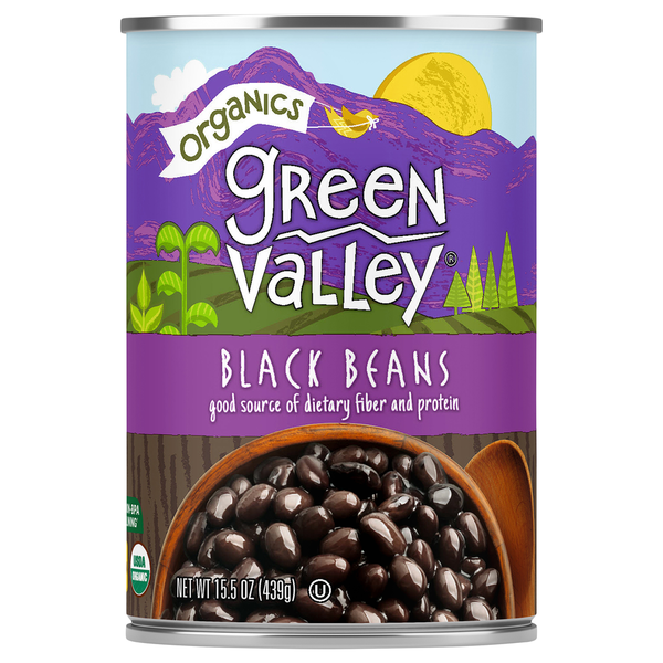 Canned Meals & Beans Green Valley Black Beans hero