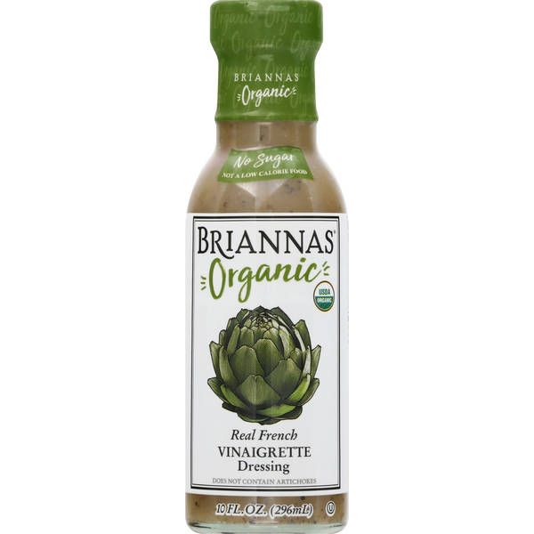 Salad Dressing & Toppings BRIANNAS Dressing, Vinaigrette, Real French hero