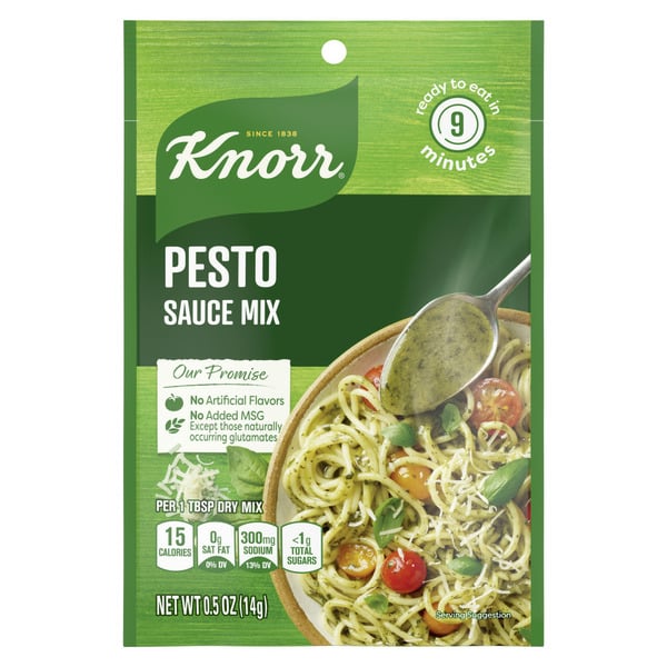 Pasta Sauce Knorr Sauce Mix Pesto hero