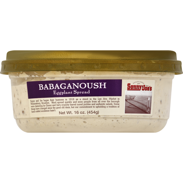 Fresh Dips & Tapenades Sonny & Joe's Eggplant Spread, Babaganoush hero