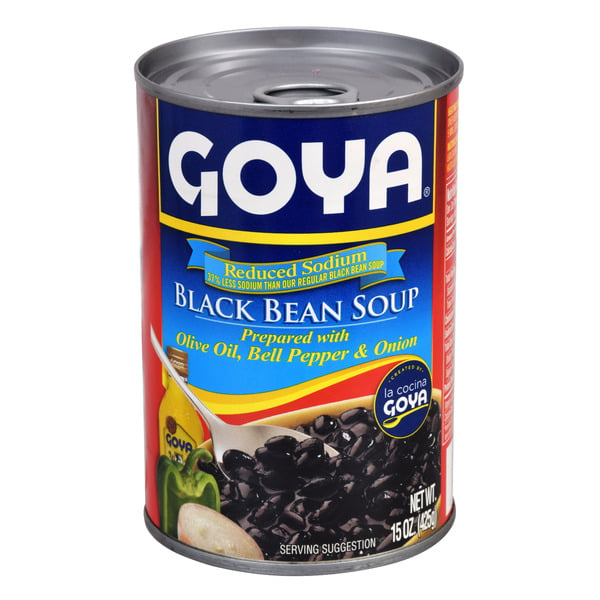 Soup, Stock & Broth Goya Black Bean Soup, Reduced Sodium hero