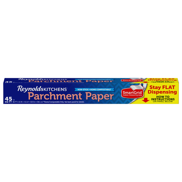 Food and Beverage Storage Reynolds Parchment Paper, 45 Square Feet hero