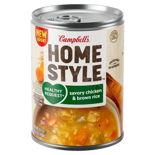 Soup, Broth & Bouillon Campbell's Savory Chicken and Rice Soup hero