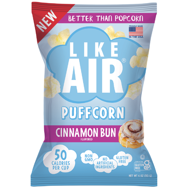 Like Air Cinnamon Bun Puffcorn hero