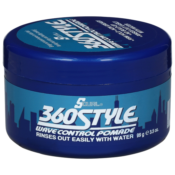 Hair Care SCurl Pomade, Wave Control, 360 Style hero