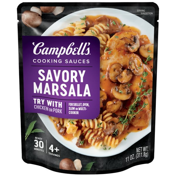 Marinades & Meat Preparation Campbell's Savory Marsala hero