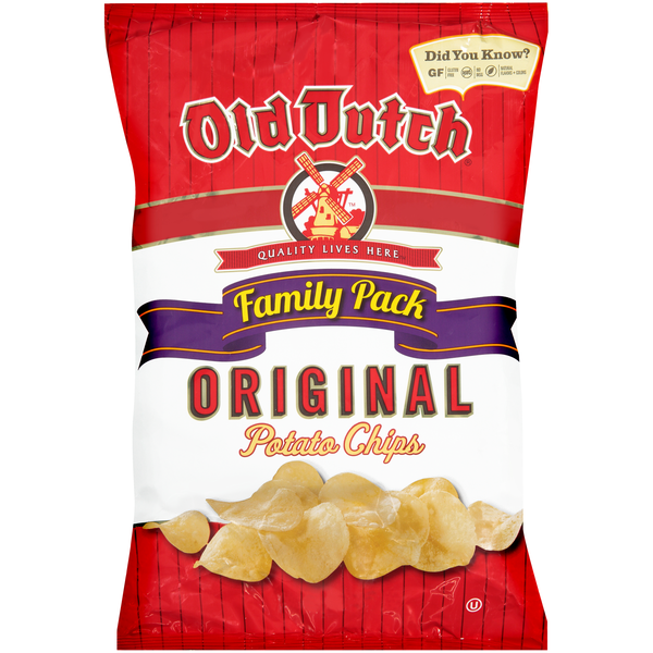 Chips & Pretzels Old Dutch Family Pack Original Potato Chips hero