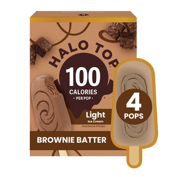 Ice Cream & Ice Halo Top Brownie Batter hero