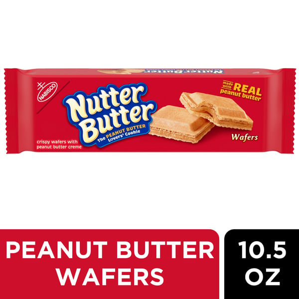 Cookies & Cakes Nabisco Peanut Butter Creme Patties Crispy Waffers hero