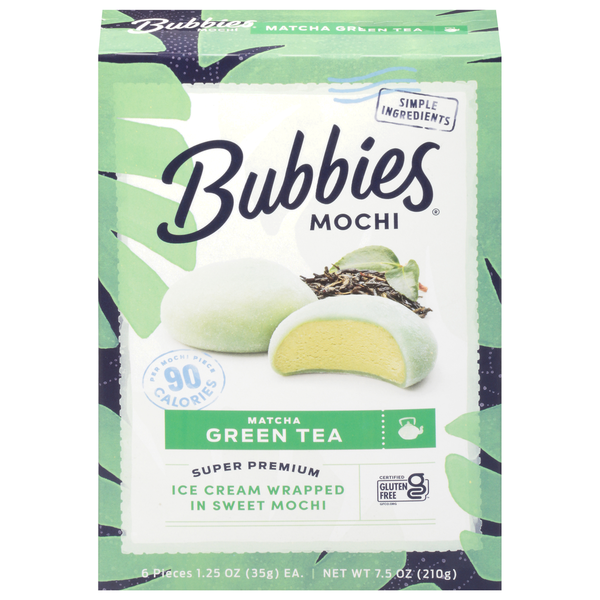 Ice Cream & Ice Bubbies Mochi, Matcha Green Tea hero