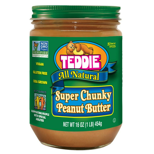 Spreads Teddie All Natural Peanut Butter, Super Chunky hero