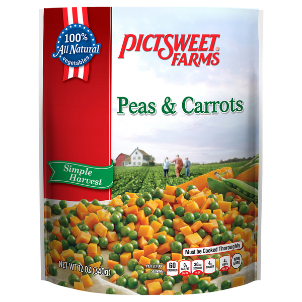 Frozen Produce Pictsweet Farms Peas & Carrots hero