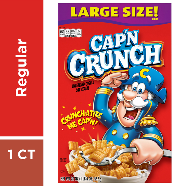 Cereal Cap'N Crunch Regular Cereal hero