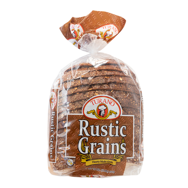 Bread Turano Rustic Grains Sliced hero