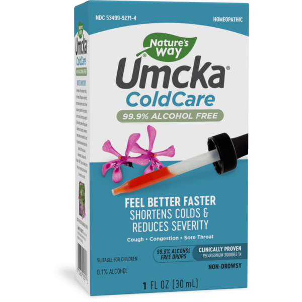 Homeopathic Medicines Nature's Way Umcka® ColdCare Alcohol-Free Drops hero