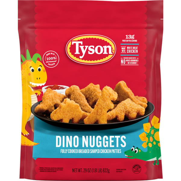 Frozen Appetizers & Sides Tyson Frozen Dino Nuggets hero