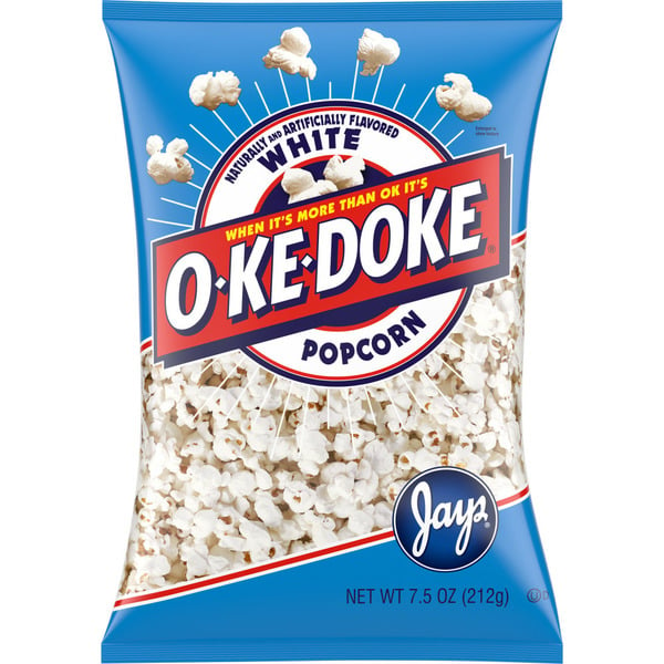 Popcorn & Jerky O-Ke-Doke White Popcorn hero