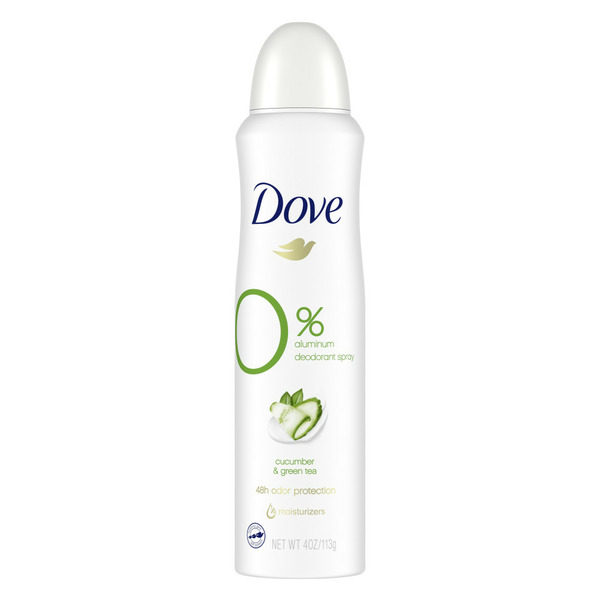 Dove Deodorant Spray Cucumber & Green Tea hero