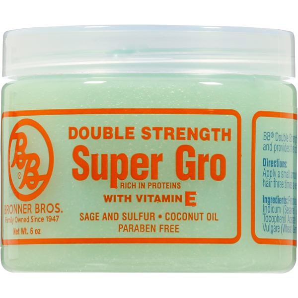 Hair Care Bronner Bros Super Gro, with Vitamin E, Double Strength hero