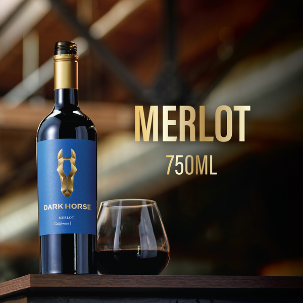 Domestic Merlot Dark Horse Merlot, California hero